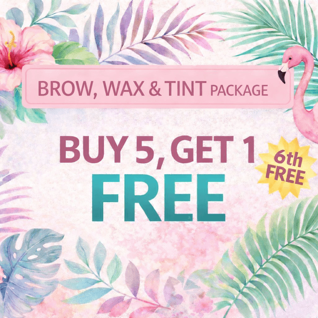 Brow Wax & Tint Package 